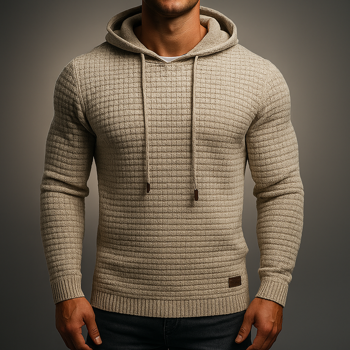 Francois | Gebreide hoodie