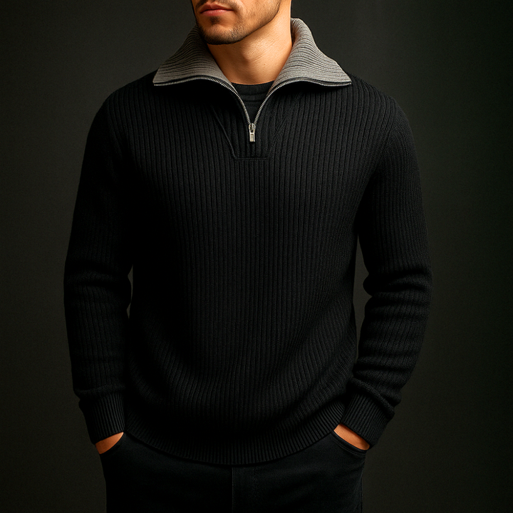 Vermont | Wool Quarter Zip